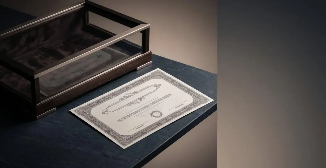 Concept symbolisant la rareté et l'exclusivité des éditions limitées dans l'univers du luxe