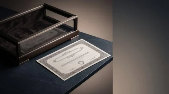Concept symbolisant la rareté et l'exclusivité des éditions limitées dans l'univers du luxe