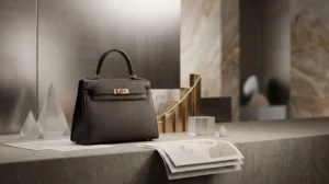 Comparaison entre sacs de luxe iconiques et marchés boursiers pour illustrer le rendement sur investissement